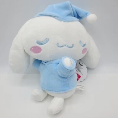 Cinnamoroll Sanrio Plush Sleeping Toys Stuffed Animal Soft Hello Kitty 8" Rare - Image 1 of 4