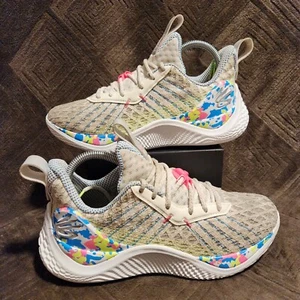 Chaussures de course baskets grises Under Armour garçon Curry Flow 10 3026293-100 pointure 7 ans - Photo 1/17