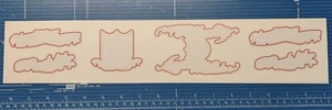 S&M Bikes Black Bike bmx decal set - Picture 1 of 1