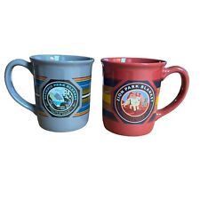 Pendleton Zion Olympic National Park Collection Ceramic Coffee Mug Set of Two