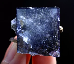 26g Bismutinite Naturale Viola FLUORITE Pirite Minerale Esemplare/Yaogang xian - Foto 1 di 7