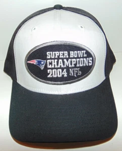 Pats Patriots Super Bowl 38 Championship Hat Cap Tom Brady 2003 / 2004 Trucker - Picture 1 of 6