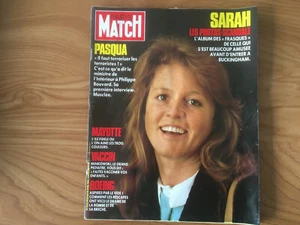 PARIS MATCH NR. 1925 18.04.1986 SARAH FERGUSON MAYOTTE OSTERN ATTENTAT BOEING E103 - Bild 1 von 1