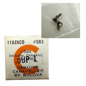 Caravelle 11OZACD DATE INDICATOR YOKE Watch Material Part No. 583 VTG NOS - Picture 1 of 4