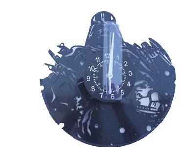 Darth Vader Star Wars Art Design Vinyl Record Wall Clock Unique Wall Decor. chan - Image 1 of 4