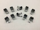 3/16' Brake Line Clip Clamp Steel with Vinyl Coat Rubber 10 Pack 171503 Free Shp
