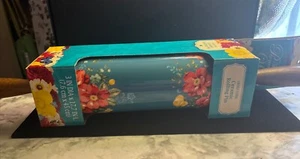 pioneer women ceramic Rolling Pen Vintage Foral Pattern - Picture 1 of 3