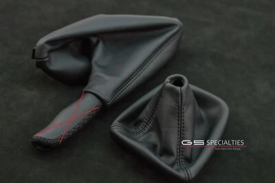 BMW Z3M boots leather SHIFT boot EBRAKE boot INDIVIDUAL BLACK NAPPA Z3 M gaiters - Image 1 of 4