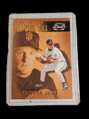 CHIPPER JONES & MATT WILLIAMS 1996 PINNACLE SUMMIT BASEBALL CARD # 161 D3647 - Image 1 of 2