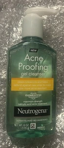 Neutrogena Acne Proofing Facial Gel Cleanser w/Salicylic Acid 6 Oz Discontinued - Picture 1 of 2