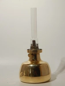 PETRONELLA HENNING KOPPEL LOUIS POULSEN LAMPADA PETROLIO OTTONE VETRO OPALINO - Imagen 1 de 4