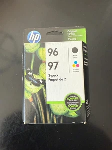 2PK Oryginalny wkład atramentowy HP 96 HP 97 do Deskjet 5740 6540 6940 9800 DATA 01/21 - Zdjęcie 1 z 4