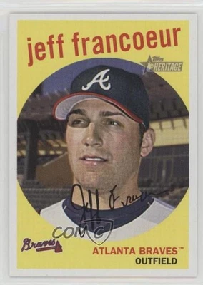 2008 Topps Heritage Jeff Francoeur #165 - Image 1 of 2