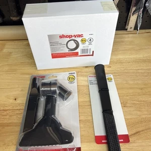 Shop Vac Bundle Pack. 90179 Flex Crevice Tool, 90643 -3Piece Set & 91963 4’ Hose - Picture 1 of 5