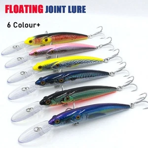 Señuelo de pesca cebo de buceo profundo cebo multicolor construcción de doble cabeza - Imagen 1 de 32