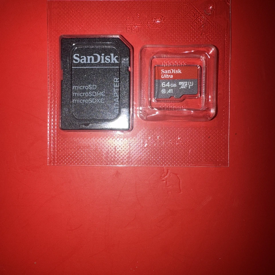 SanDisk 64GB microSDXC 100MB/s Ultra A1 64G micro SD SDXC Class 10 UHS-1 Card - Image 1 of 1
