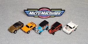Lot Of 5 Vintage Galoob Micro Machines Best Of '89 Ford Woody, Mazda RX-7 & More - Picture 1 of 3