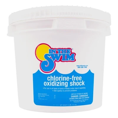 HTH In The Swim Chlorine-Free Pool Shock-Oxidizer – 40 Pound Bucket