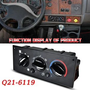For Peterbilt Truck NEW A/C Heater Climate Control Module Panel Switch Q21-6119 - Picture 1 of 9