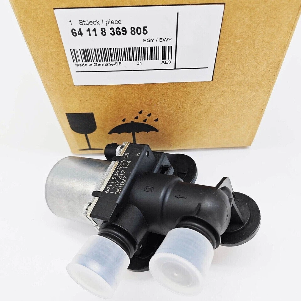 Heater Valve for BMW 323 330 525 530 E46 3 Series E90 325i 328i 64118369805 - Изображение 1 из 4