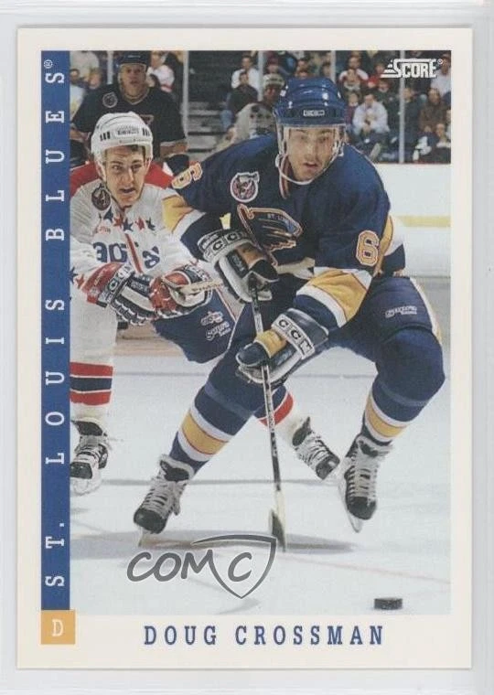 1993-94 Score American Doug Crossman #25 - Image 1 of 2