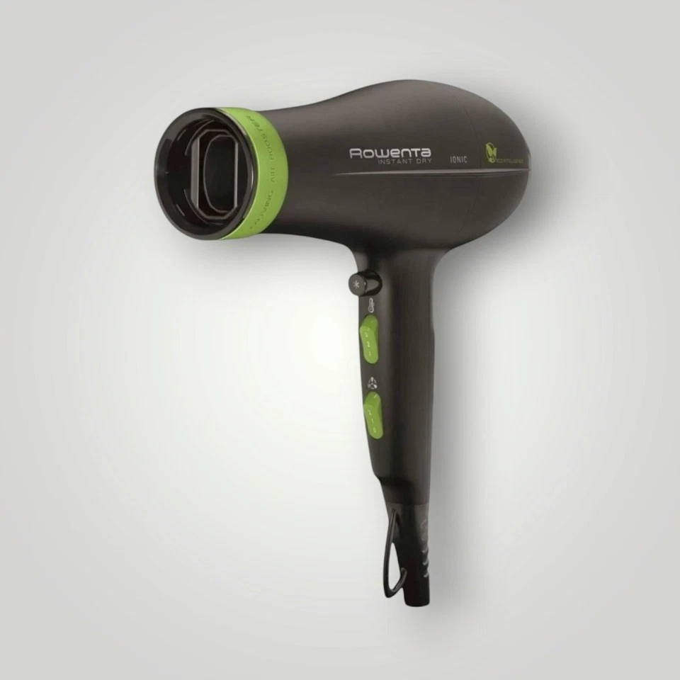 Rowenta CV 6030 Haartrockner 1500W, kompakt, schwarz/grün, leise & leistungsstar - Bild 1 von 1