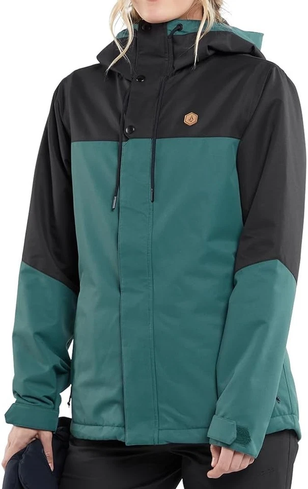 Volcom Bolt Insulated Snowboard Jacket Women's Size Small Scarab