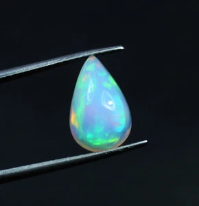 Birnenform Welo Opal Naturopal Auffälliger Opal Edelstein lose Cabochon 3,40 kt - Bild 1 von 3