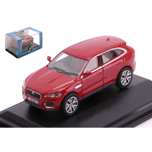 JAGUAR F PACE ITALIAN RACING RED 1:76 Oxford Auto Stradali Modellino Nuovo - Immagine 1 di 1