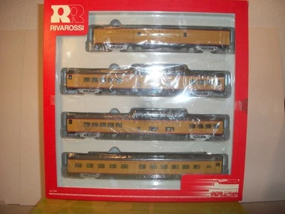 JUEGO EQUIPAJE HO UNION PACIFIC, DOS CÚPULAS VISTA, 10-6 P/S DURMIENTE RIVAROSSI R6996 Foto 1 de 4