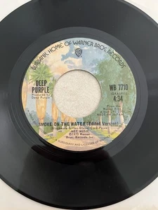 Deep Purple "Smoke on the Water" 45 WARNER Label...70s Classic Rock HIT in VG++ - Bild 1 von 2