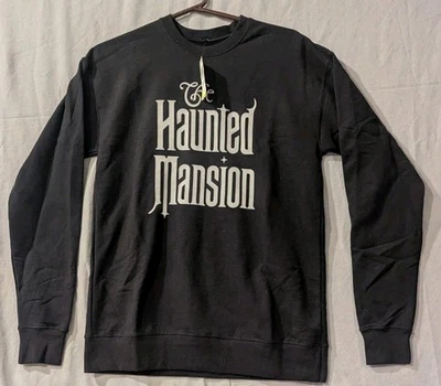 Disney Haunted Mansion Funko Sudadera Cuello Redondo Negra Talla XS NUEVA CON ETIQUETAS NUEVA Foto 1 de 4