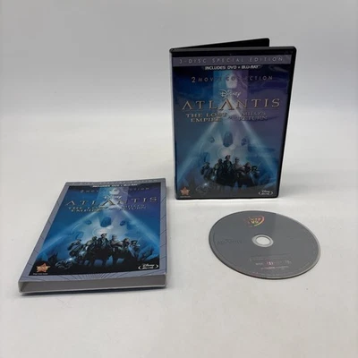 ATLANTIS The Lost Empire / Milo's Return 2-Movie Dvd Only! No Blu Ray! - Image 1 of 4