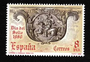 OPC 1980 Spain Mounted Postman Sc#2215 MNH 33989 - Picture 1 of 1