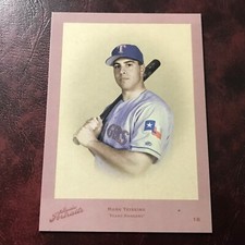 2005 Donruss Studio Set Portraits MARK TEIXEIRA Zenith RED INSERT Serial #21/60