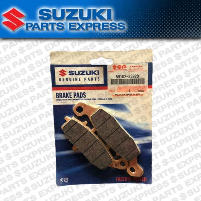 NUEVO SUZUKI VL800 VL800T C50 T VZ800 M50 OEM PASTILLAS DE FRENO DELANTERAS CUÑAS 59102-33820 Foto 1 de 4