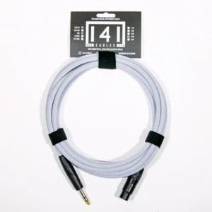 141 Cables XLR (Hembra) - Cable TRS - Blanco - 4M - Imagen 1 de 2