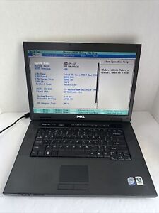 Dell Vostro 1510 14" Intel Core 2 Duo @ 1.8 GHz No Ram No HDD As Is Parts 0008