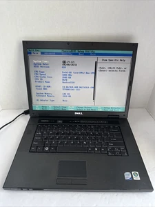 Dell Vostro 1510 14" Intel Core 2 Duo @ 1.8 GHz No Ram No HDD As Is Parts 0008 - Picture 1 of 13