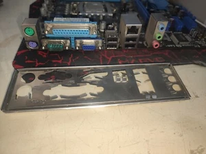 used asus p8h61-m lx Rev 1.00 main bord + i/o plate - Picture 1 of 3