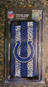 Indianapolis Colts Case for Apple iPhone 6, Slim Plastic Back Hard Cover NFL - Picture 1 of 2