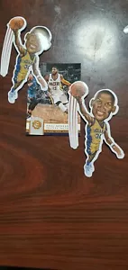 2 of Reggie Miller Indiana Pacers themed Car Decal Basketball Stickers - Picture 1 of 1