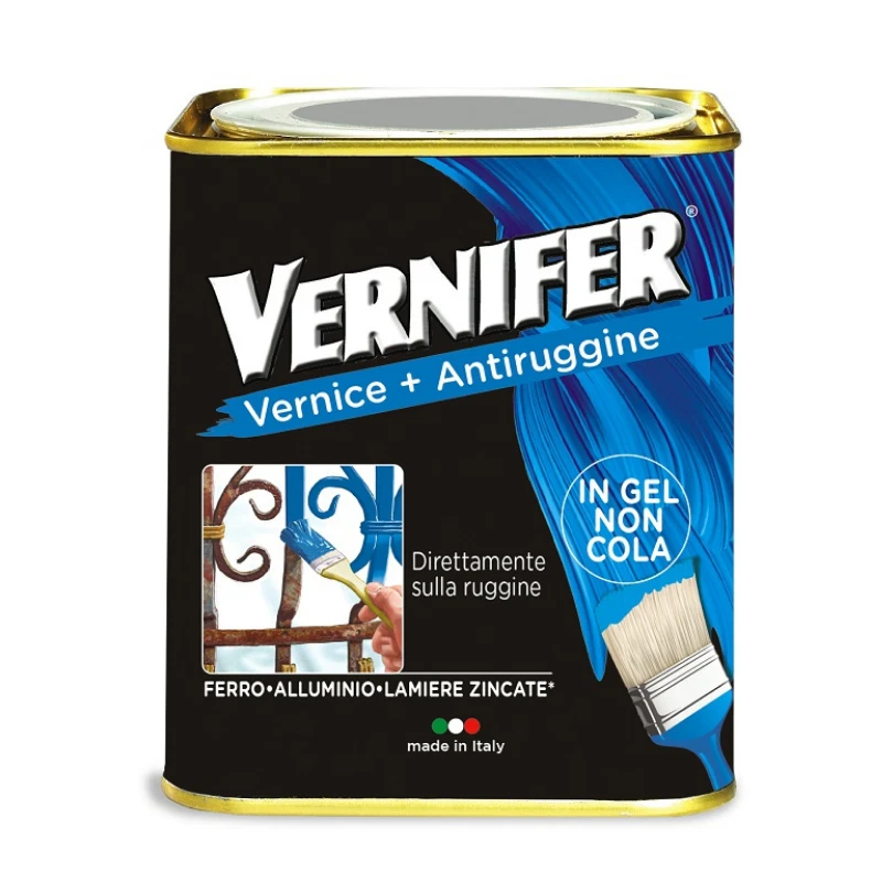 Vernifer Vernice gel Antiruggine Ferro In Gel AREXONS 750 ml Pronta per all'uso - Immagine 1 di 4