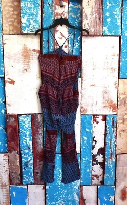 Mono Para Mujer En Crema Sin Mangas Cruzado MEDIANO Multicolor seminuevo Foto 1 de 4