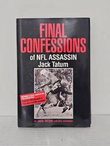 Jack Tatum Signed Book. NFL. Final Confessions of NFL Assassin. Oakland Raiders - Imagen 1 de 4