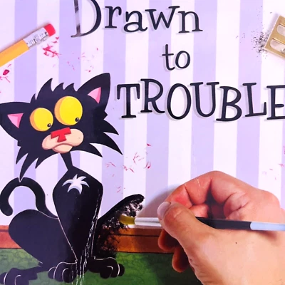 Bad Kitty Gets a Bath Mix Lot of 5 Books Softcover Children by Nick Bruel - Image 1 of 4