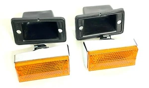 SCHEINWERFER VORNE FÜR FIAT 124 SPECIAL 1 SERIE I BN ORANGE SEHR HOCH ORIGINAL!! - Bild 1 von 6