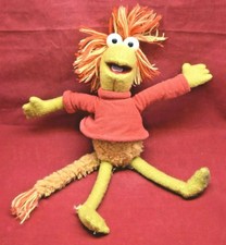 Vintage 1983 Fraggle Rock Red Dress Doll Plush 15" Tomy Jim Henson w/ Tag