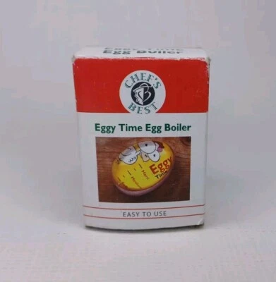 Eggy Time Egg Boiler Soft Hard Boiled Timer Chef's Best - Image 1 of 4