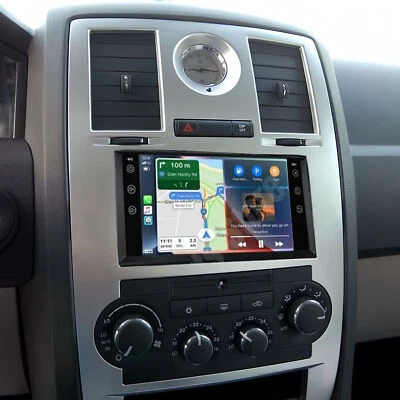 For 2007 2008 2009 2010 Chrysler 300 300C  CarPlay Android Auto Radio GPS Foto 1 de 4